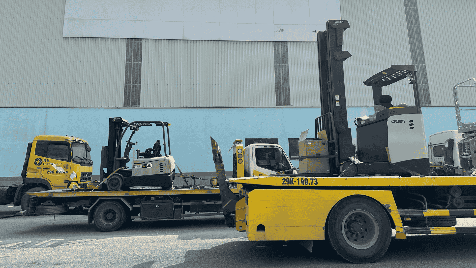 Common types of forklifts used in the logistics industry